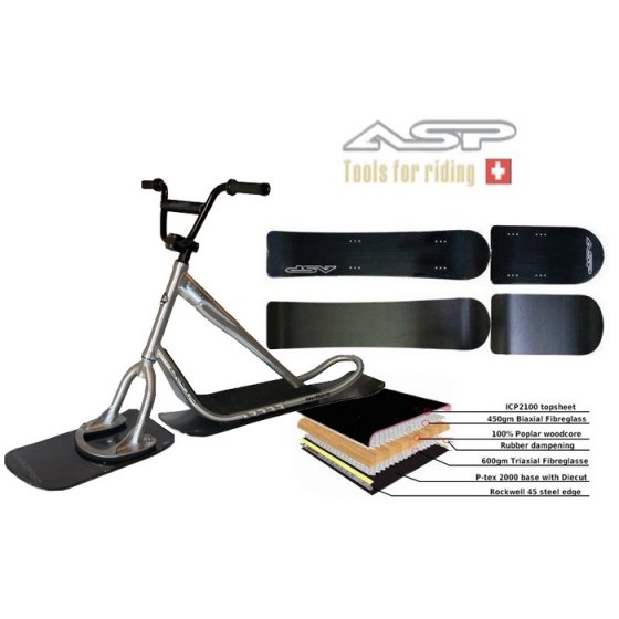 Snowscoot - ASP Snowscoot Swiss komplet