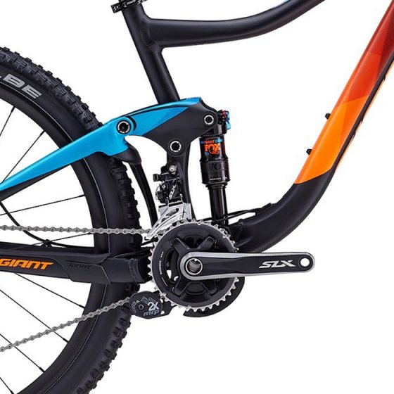 Horské Trail / All-Mountain MTB kolo - GIANT Trance 27,5 2. LTD 2017 - černá