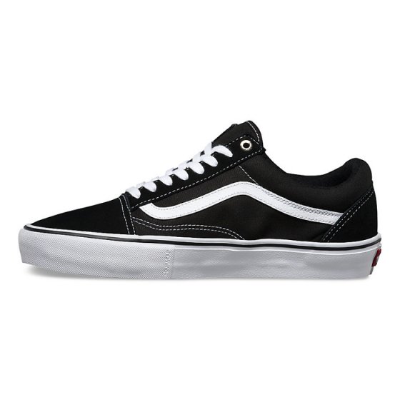 Boty - VANS Old Skool PRO 2017 - černobílá