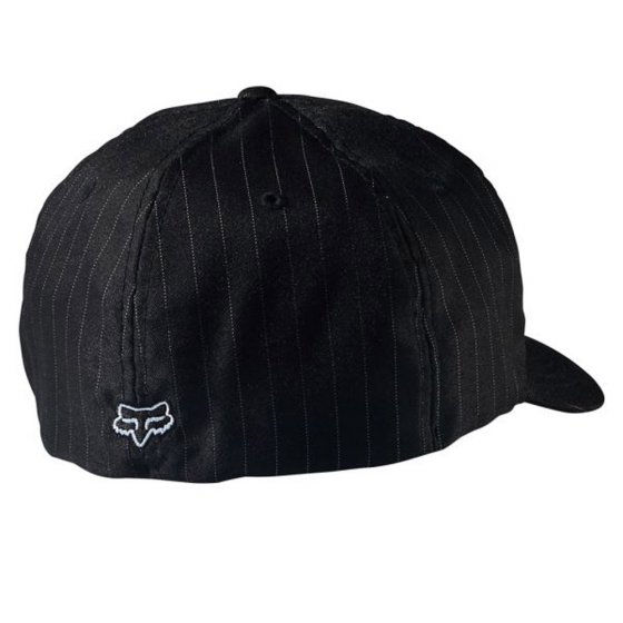 Čepice - FOX Legacy Flexfit Hat 2018 - Black Pinstripe