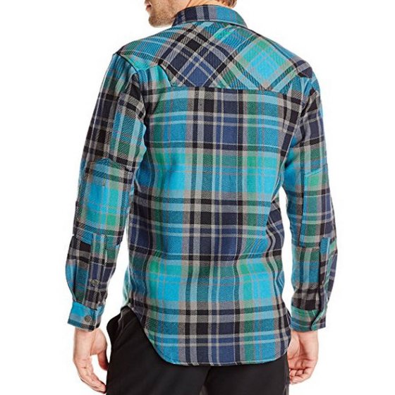Technická košile - ALPINESTARS Slopestyle Tech Shirt 2018 - Blue Tartan
