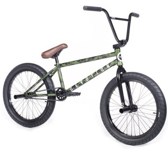 Freestyle BMX kolo - CULT Devotion 21" 2018 - Green Patina