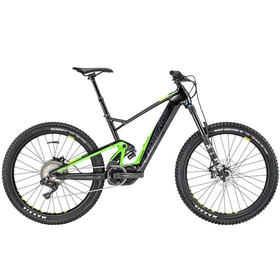 Elektro kolo - LAPIERRE Overvolt AM 829i  Shimano 2018 - černá/zelená