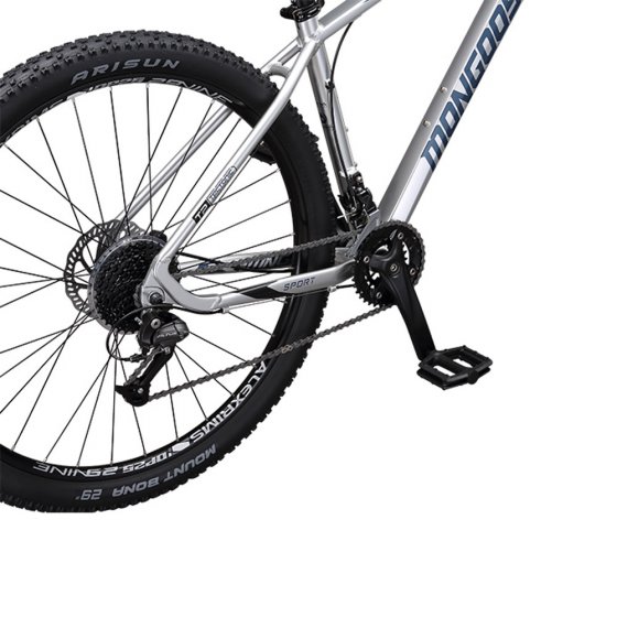 Horské MTB kolo - MONGOOSE Tyax 29" Sport 2018 - stříbrná