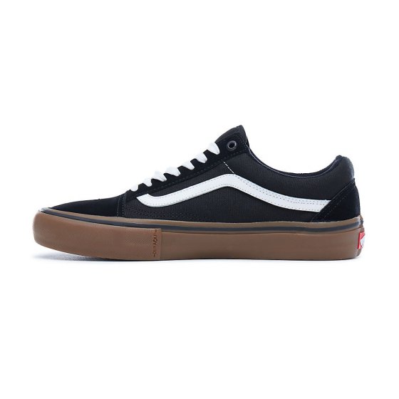 Boty - VANS Old Skool PRO - Black/White/Gum