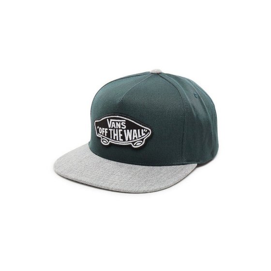 Čepice - VANS Classic Patch Snapback - Darkest Spruce/Heather Grey