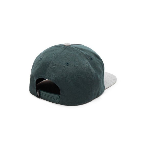 Čepice - VANS Classic Patch Snapback - Darkest Spruce/Heather Grey