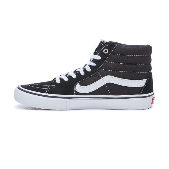 Boty - VANS SK8-Hi PRO - Black/White