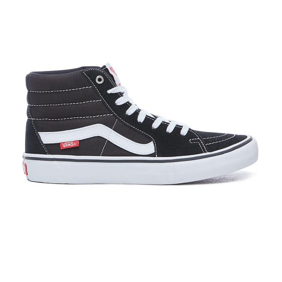 Boty - VANS SK8-Hi PRO - Black/White