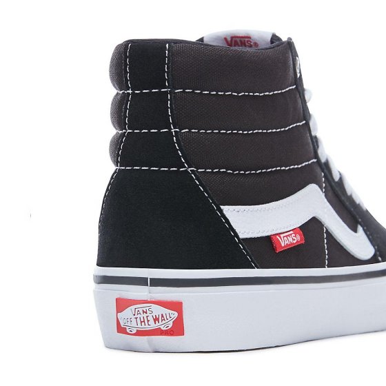 Boty - VANS SK8-Hi PRO - Black/White