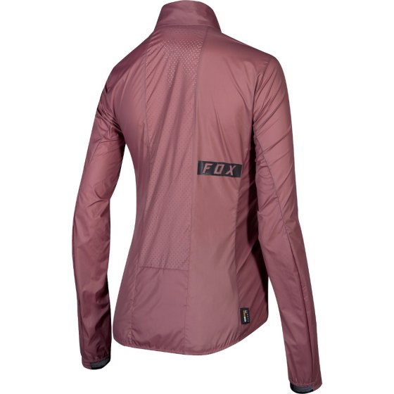 Dámská cyklistická bunda - FOX Womens Attack Wind Jacket 2018 - Dusty Rose