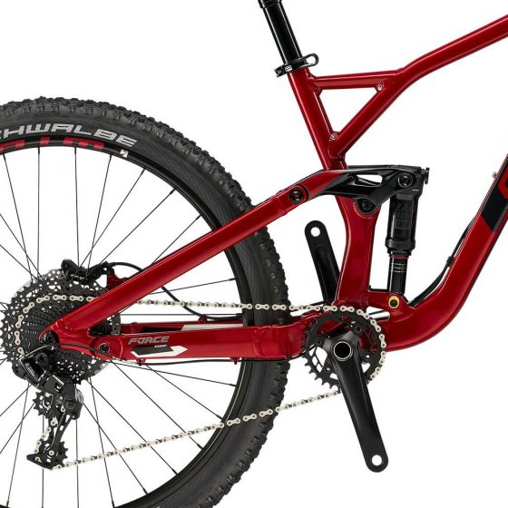 Horské All-Mountain/Enduro kolo - GT Force 27,5" Comp 2019 - červená