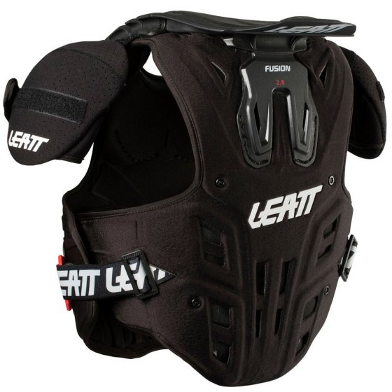 DĚTSKÁ chráničová vesta - LEATT Fusion Vest 2.0 Junior - černá