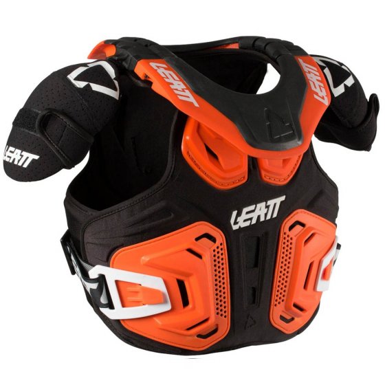DĚTSKÁ chráničová vesta - LEATT Fusion Vest 2.0 Junior - oranžová