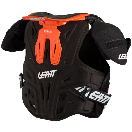 DĚTSKÁ chráničová vesta - LEATT Fusion Vest 2.0 Junior - oranžová