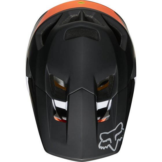 Integrální přilba - FOX Proframe October LE Helmet 2018 - Black/White/Orange