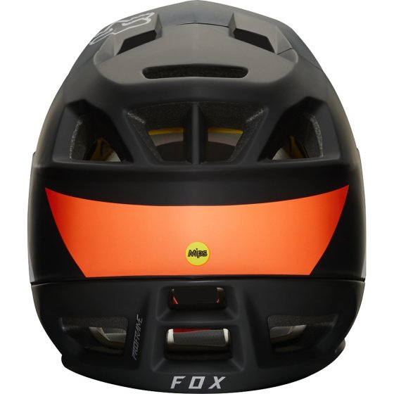 Integrální přilba - FOX Proframe October LE Helmet 2018 - Black/White/Orange
