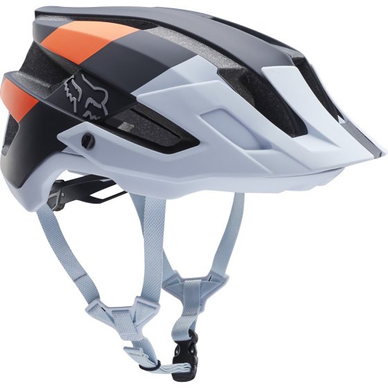 Přilba MTB - FOX Flux October LE Helmet 2018 - Black/White/Orange
