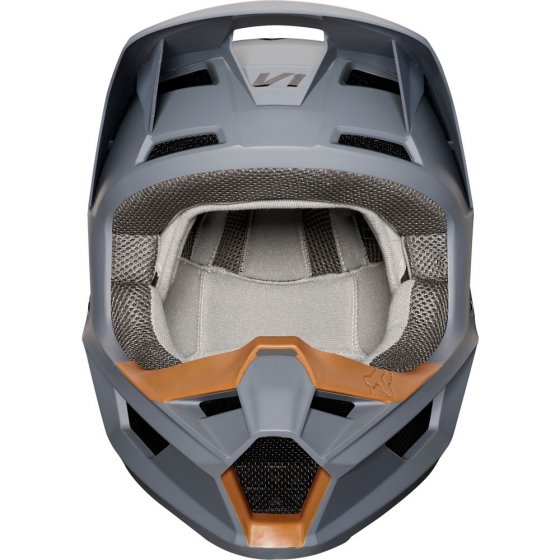 Integrální přilba - FOX V1 Matte helmet 2019 - Stone