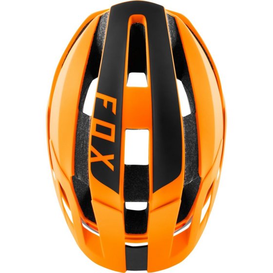 Přilba MTB - FOX Flux Helmet Rush Atomic 2019 - oranžová