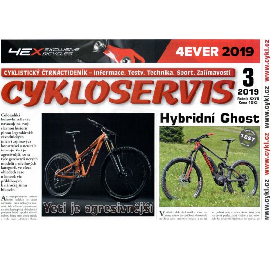 Časopis - Cykloservis - 2019