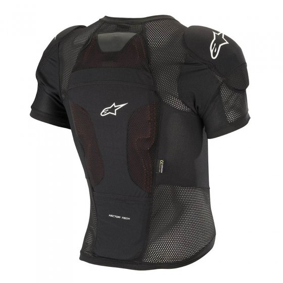  Chráničová vesta - ALPINESTARS Vector Tech SS 2019 Protection Jacket - černá 