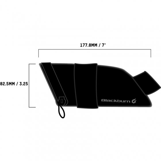 Brašna - BLACKBURN Grid Reflective Seat Bag - Medium