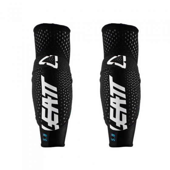 Chrániče loktů - LEATT Elbow Guard 3DF 5.0 2019 - bílá/černá