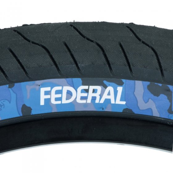 Plášť BMX - FEDERAL Command LP - Black/Blue Camo