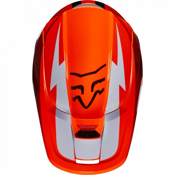 Integrální přilba - FOX V1 Werd Helmet 2020 - Fluo Orange