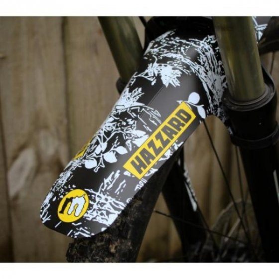 Přední blatník - MUCKY NUTZ Face Fender Hazzard - bílý