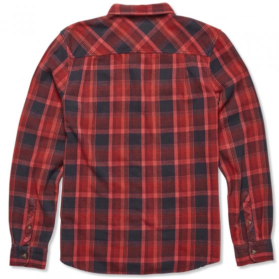 Košile - ETNIES Rusky Flannel 2019 - Red/Navy