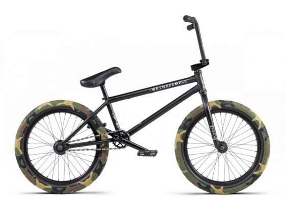 Freestyle BMX kolo - WE THE PEOPLE Justice 20,75" 2020 - Matt Black