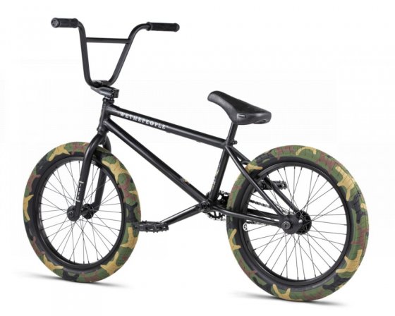 Freestyle BMX kolo - WE THE PEOPLE Justice 20,75" 2020 - Matt Black