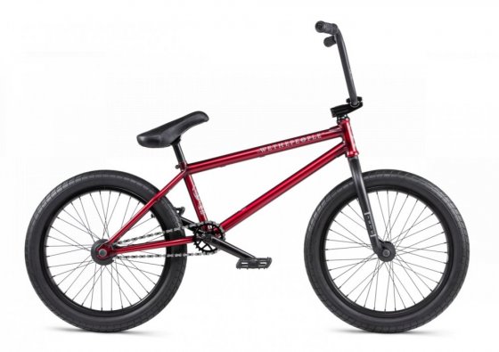 Freestyle BMX kolo - WE THE PEOPLE Justice 20,75" 2020 - Matt Translucent Red