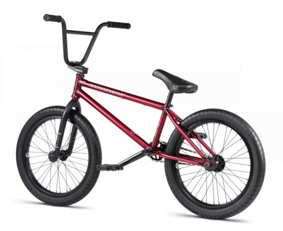 Freestyle BMX kolo - WE THE PEOPLE Justice 20,75" 2020 - Matt Translucent Red