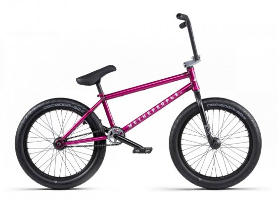 Freestyle BMX kolo - WE THE PEOPLE Trust FC 21" 2020 - Matt Trans Berry Pink