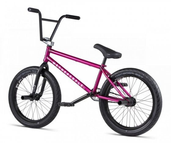 Freestyle BMX kolo - WE THE PEOPLE Trust FC 21" 2020 - Matt Trans Berry Pink