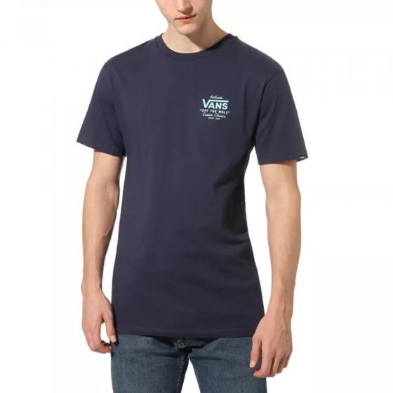 Triko - VANS Holder Street T-shirt 2020 - modrá