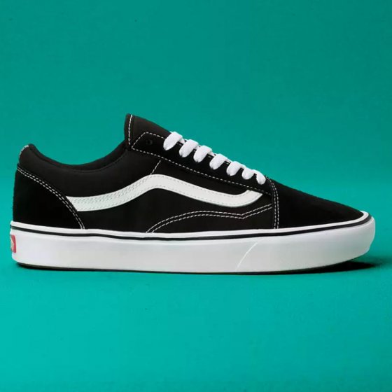 Boty - VANS Comftycush Old Skool - Black/White