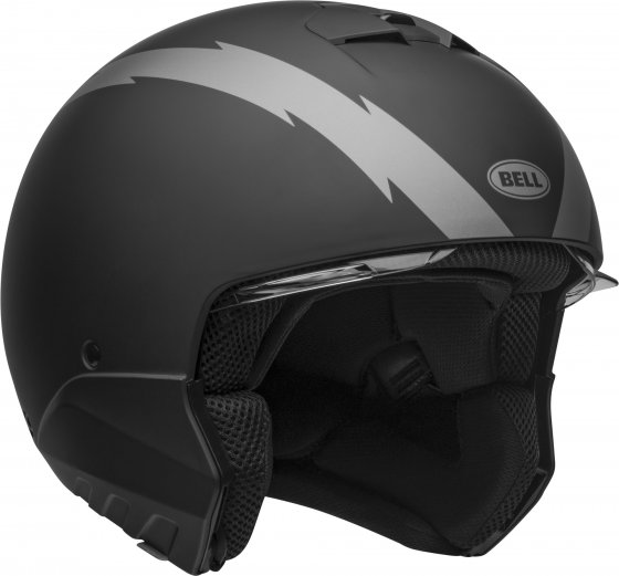 Motocyklová přilba Bell Bell Broozer Arc Helmet Matte Black/Gray S