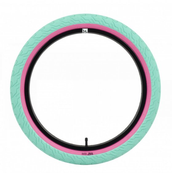 Plášť BMX - RANT Squad 20x2,35" - Teal / Pink