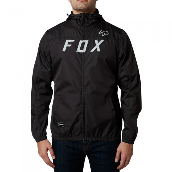 Bunda - FOX Moth Windbreaker Jacket 2020 - Black/Grey