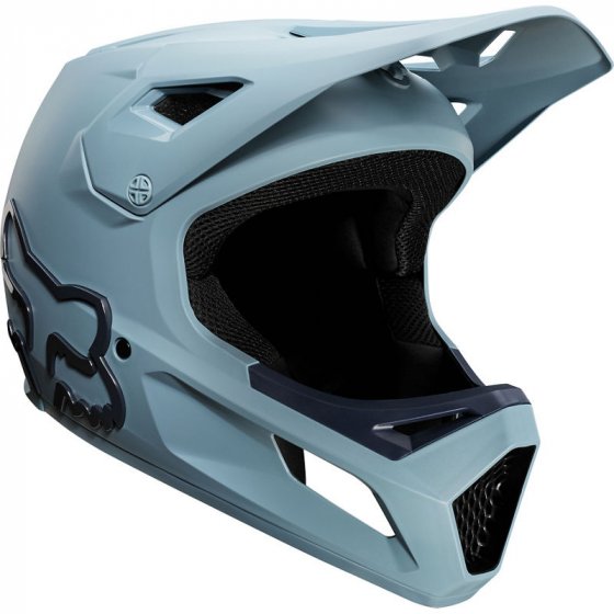 Integrální přilba - FOX Rampage Helmet 2020 - Light Blue/Navy