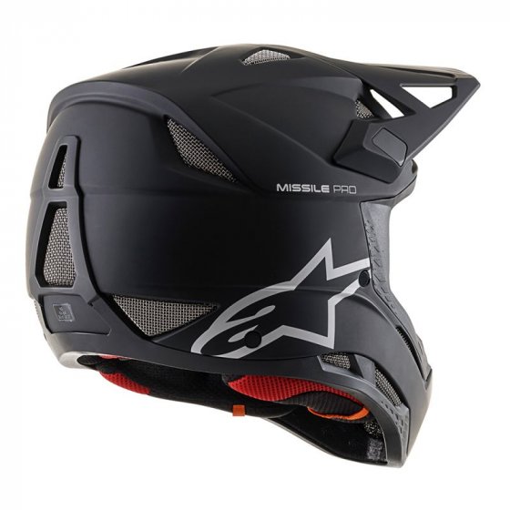 Integrální přilba - ALPINESTARS Missile Pro Solid 2020 - Matt Black