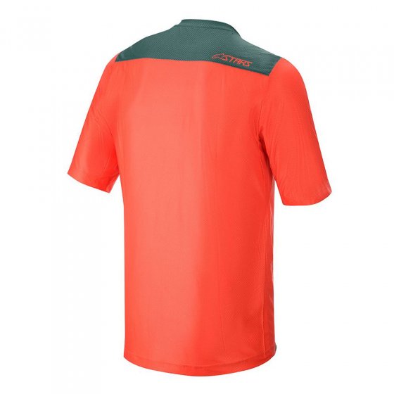 Dres - ALPINESTARS Drop 4.0 SS 2020 - Bright Red/Atlantic 