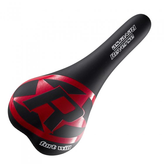 Sedlo MTB - Reverse Fort Will Style - černá/červená