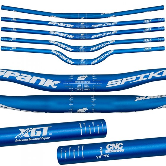 Řidítka MTB - SPANK Spike 800 RACE - modrá