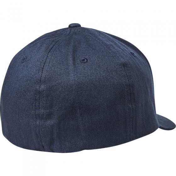 Pánská kšiltovka Fox Epicycle Flexfit Hat Navy/Orange L/XL
