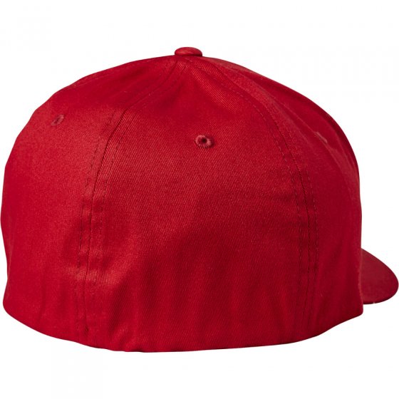 Pánská kšiltovka Fox Episcope Flexfit Hat Red/White L/XL